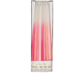 [MeriMeri] 메리메리 / Pink Dipped Tapered Candles