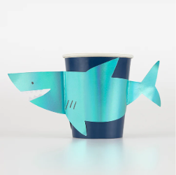 [MeriMeri] 메리메리 Shark Cups (x 8)_ME267502