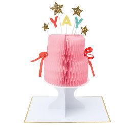 [MeriMeri] 메리메리 / 카드 / Yay! Cake Stand-Up Card_ME193119