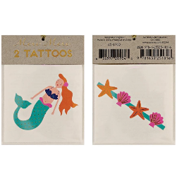 메리메리 / Mermaid &amp; Sea Shells Tattoos_ME133291