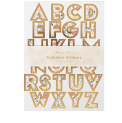 [MeriMeri] 메리메리 / English Garden Alphabet Sticker Sheets_ME205192