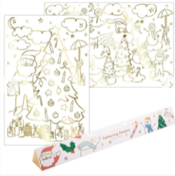 [Meri Meri] 메리메리 / Christmas Coloring Posters (set of 2)_ME210097