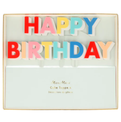 [MeriMeri] 메리메리-Happy Birthday Acrylic Cake Toppers (x 2)_ME215956