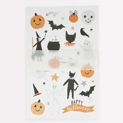 [Meri Meri] 메리메리 / Happy Halloween Tattoo Sheet (x 2 sheets)_ME270013